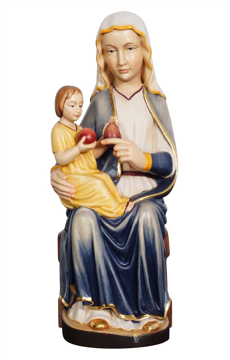 Our Lady of Mariazell sitting Statue 2.5" In Stock Ready to Ship!