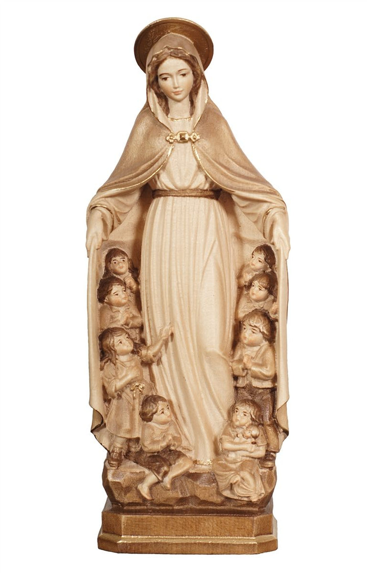 Blessed Mother with Children of the World Statue