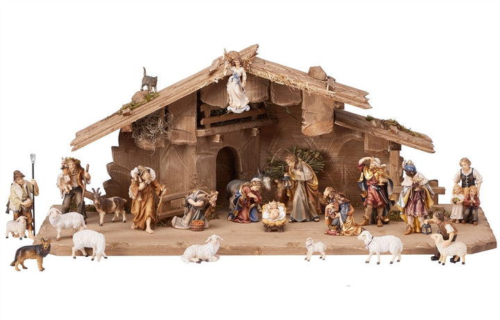 Rainell Nativity sets - Stable Holy Night 14, 15, 25 or 30 Piece Sets