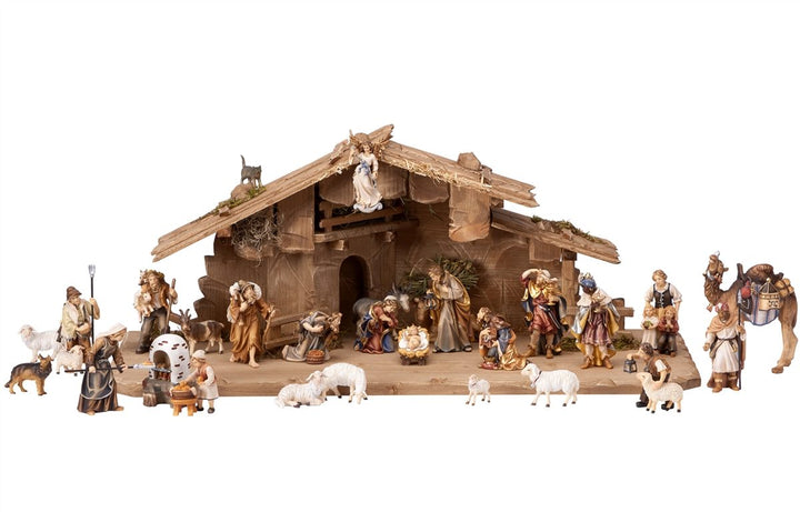 Rainell Nativity sets - Stable Holy Night 14, 15, 25 or 30 Piece Sets