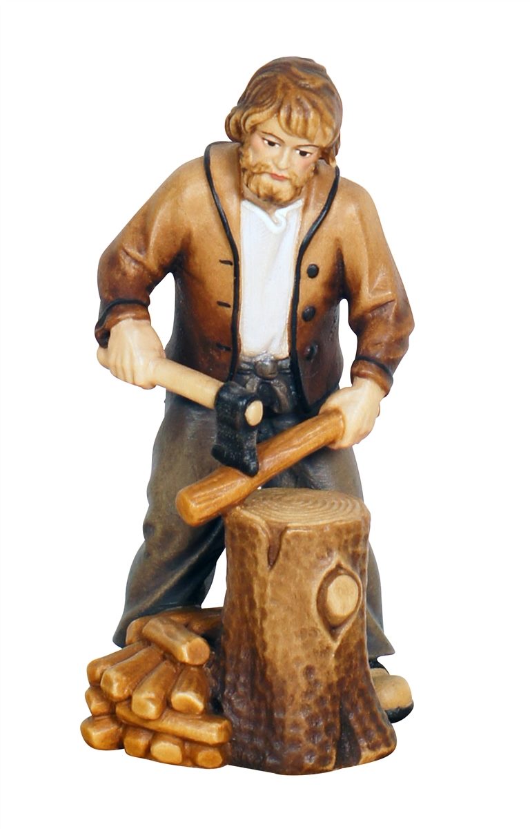 Kostner Nativity Woodcutter Figurine 5" One Available Ready to Ship