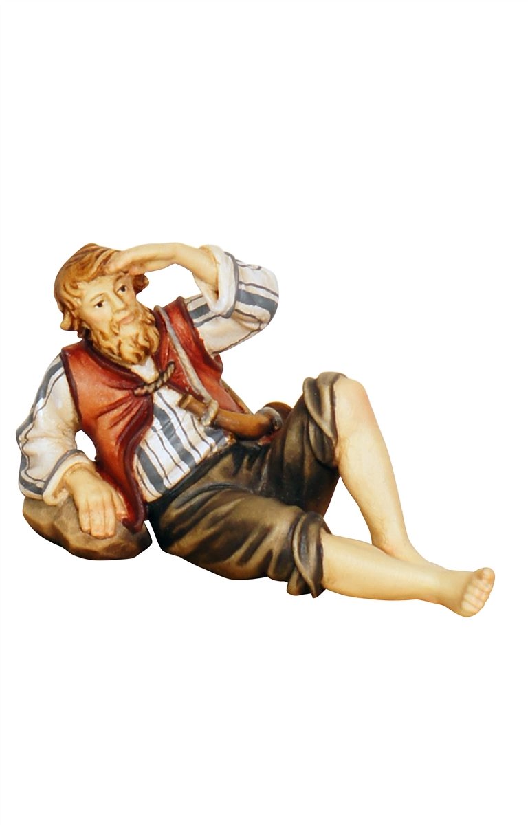 Kostner Nativity Scene Shepherd lying figurine