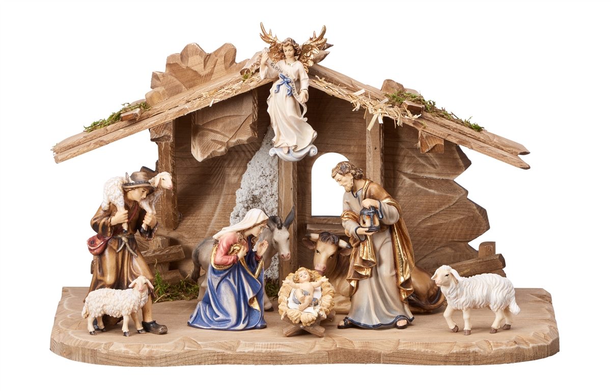 キリスト降誕　生誕　NATNITY SET COLLECTABLES Amazon.com: Fovths 16 Pieces Lighted Nativity Sets for