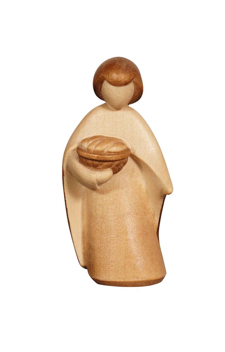 Leonardo Nativity Scene Boy with Bowl of Bread