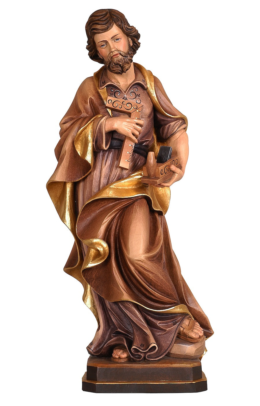 Saint Joseph the Craftsman Statue – Italian Wood Carvings Saint Joseph the Craftsman Statue – Italian Wood Carvings
