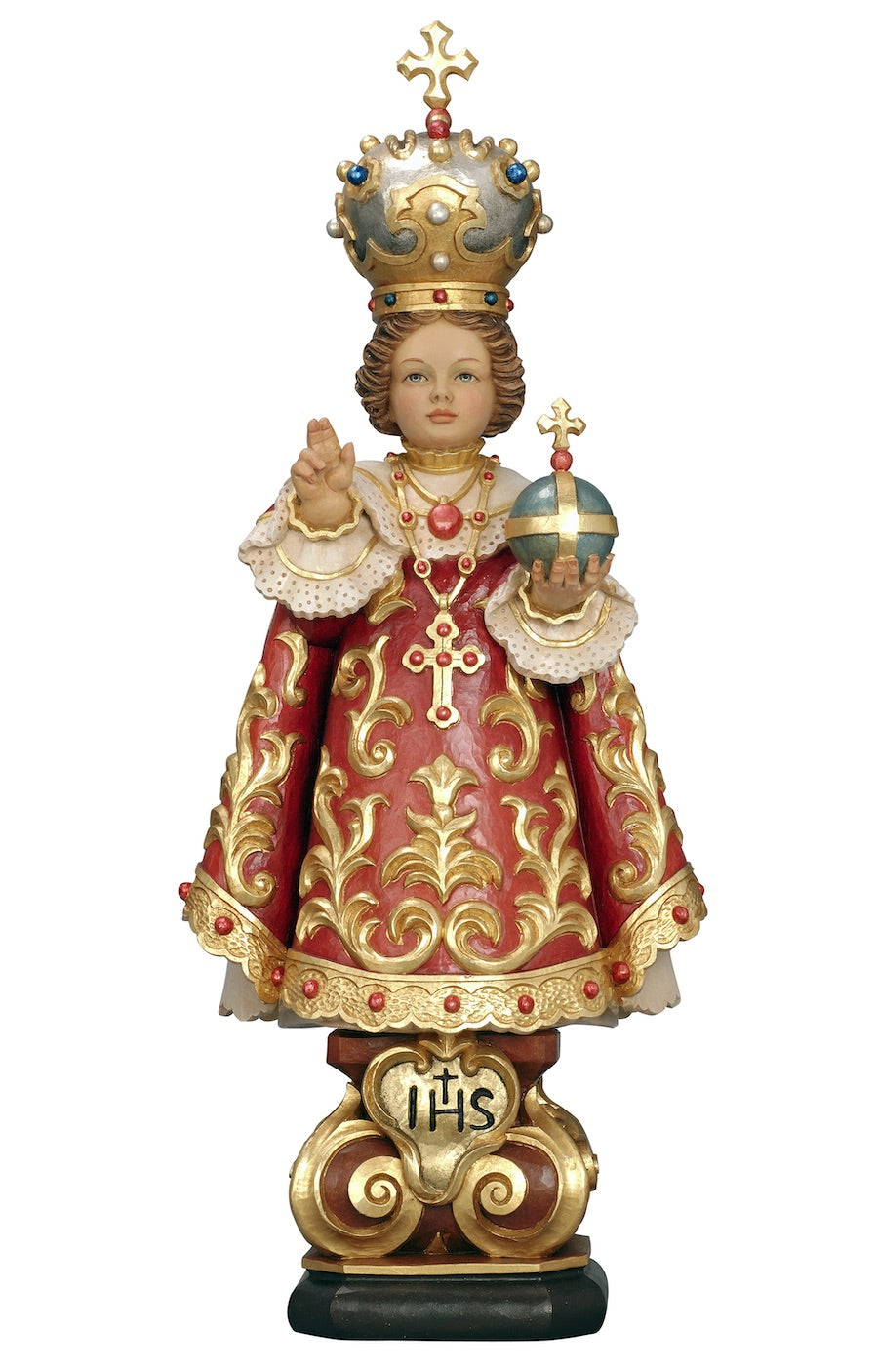 Infant of Prague Statue Italian Wood Carvings