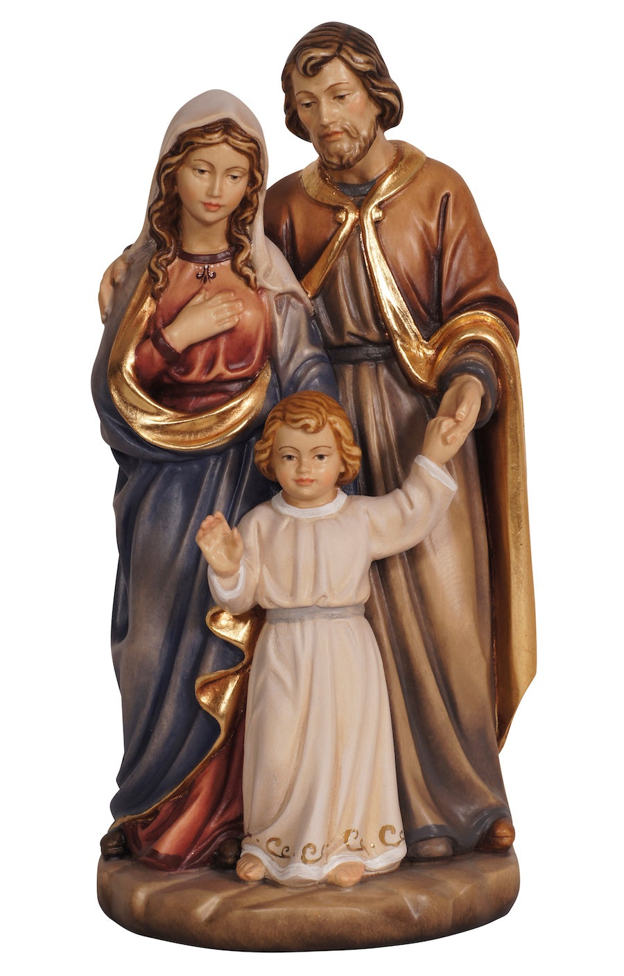 Holy Family Nativity Statue (PEMA Model II) Italian Wood Carvings