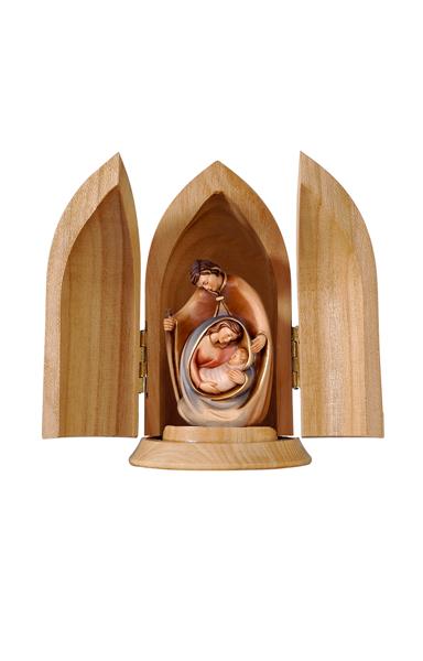 Armonia Holy Family with Baby Jesus Figurine in Niche