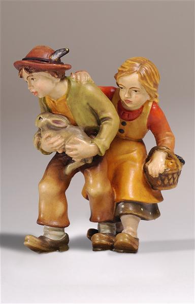 Kostner Nativity Scene Pair of children Figurine