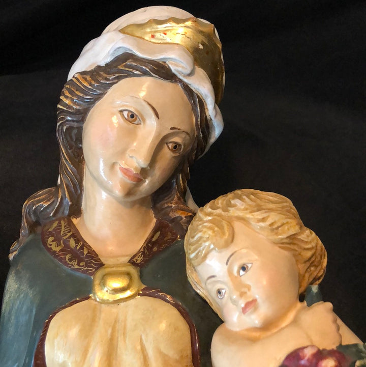 Saint Mary with Infant Jesus Statue 23"- Discontinued PEMA Design- Last One- Clearance Pricing