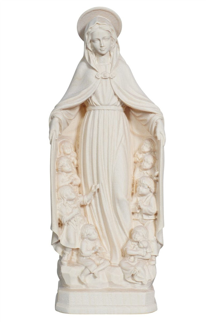 Blessed Mother with Children of the World Statue