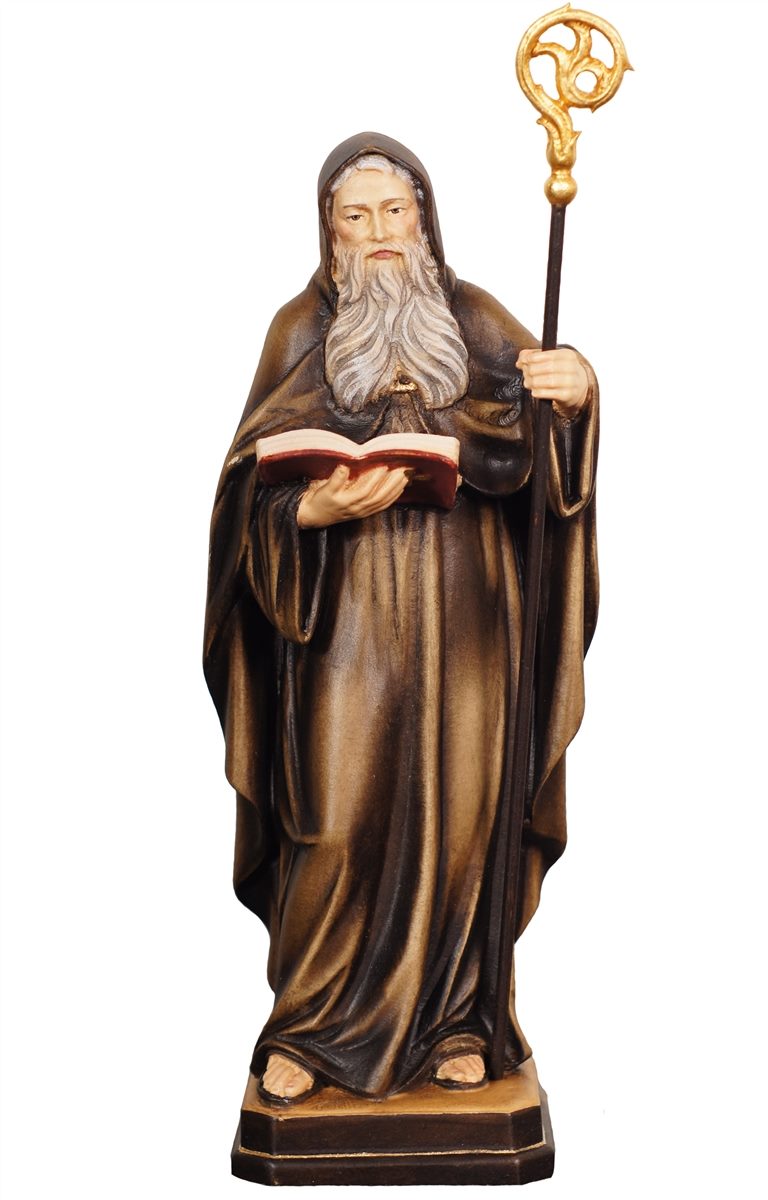 Saint Benedict of Nursia Statue