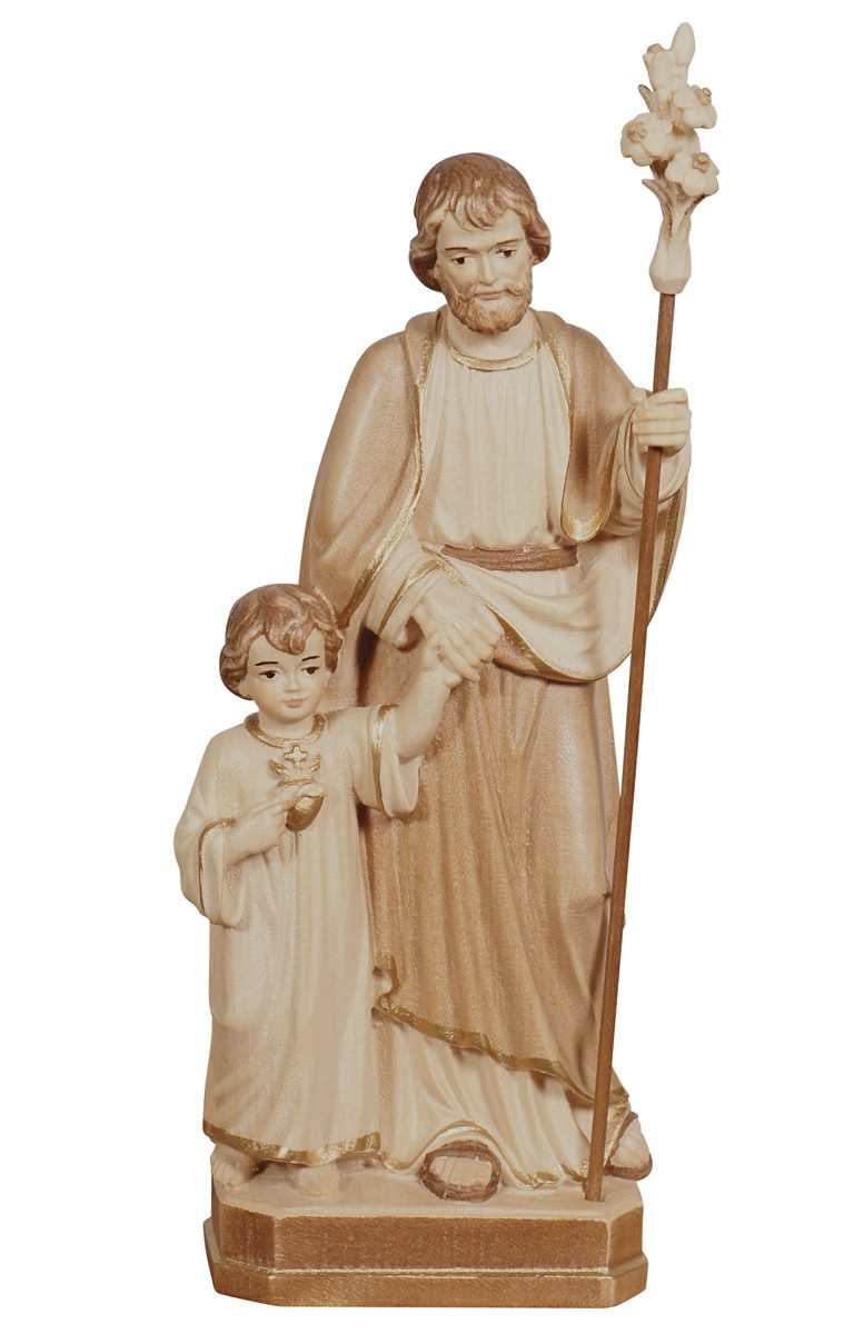 Saint Joseph with Jesus as Boy