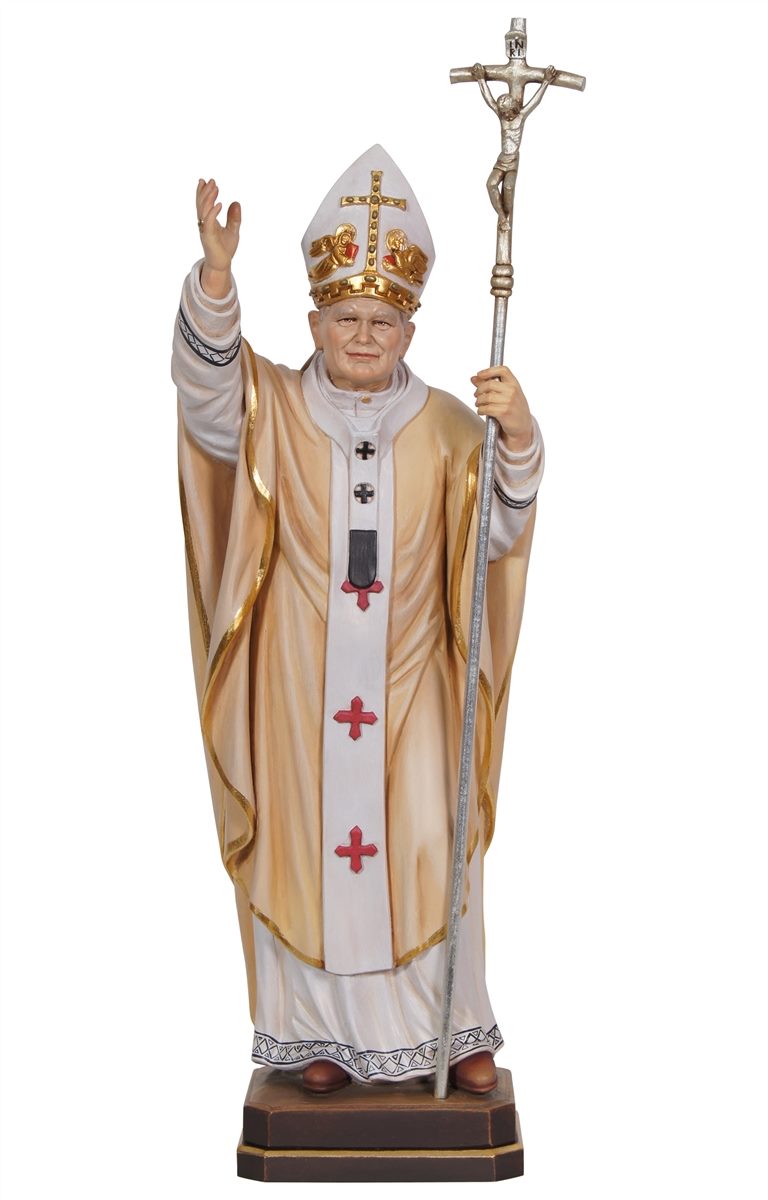 Saint John Paul II Statue 6" One Available Ready to Ship