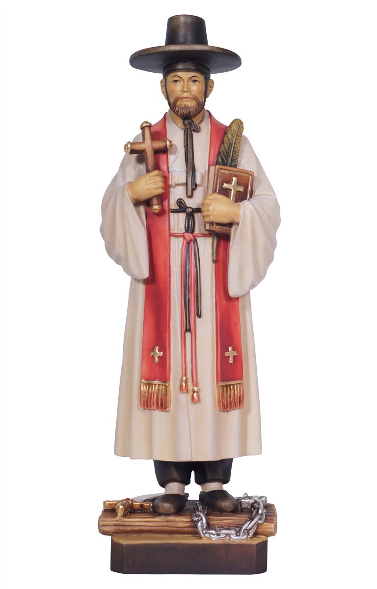 Saint Kim of Korea Statue 5" Size In Stock and Ready to Ship