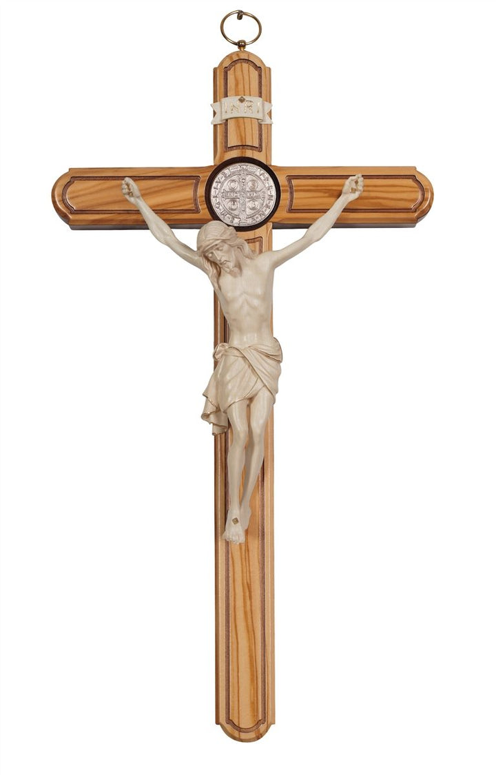 Cross St.Benedict Olive Tree with Corpus Siena
