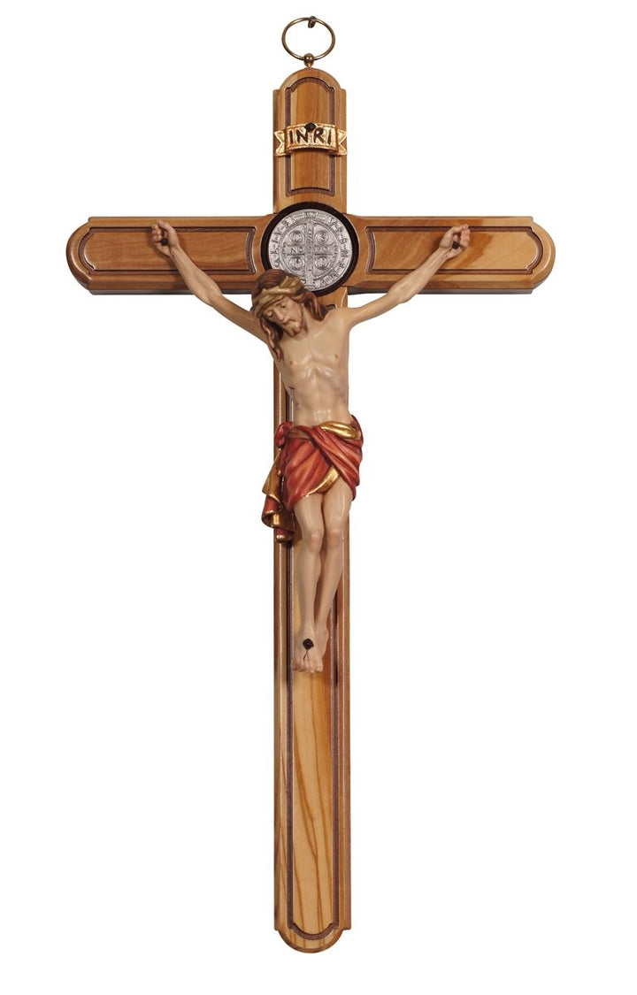 Cross St.Benedict Olive Tree with Corpus Siena