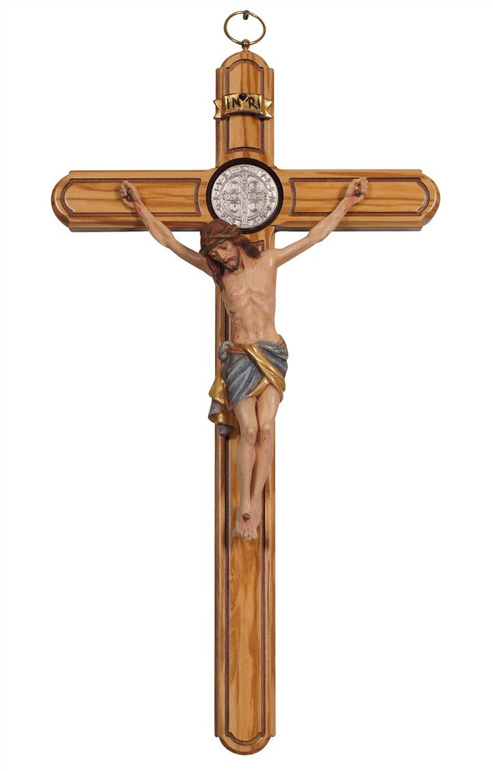 Cross St.Benedict Olive Tree with Corpus Siena