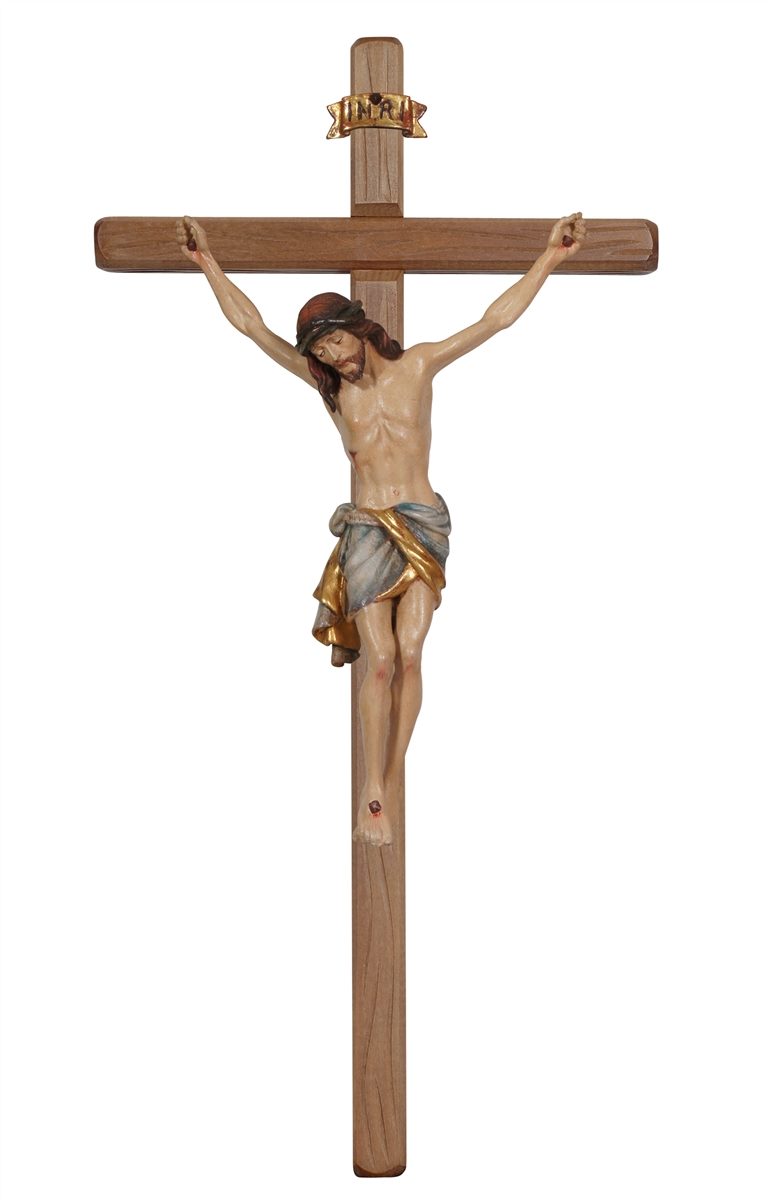 Siena Corpus on straight Beam Cross Dark Stained