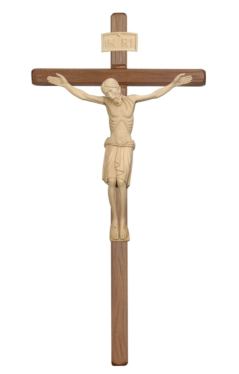 Corpus S.Damiano Cross Straight Beamed Stained