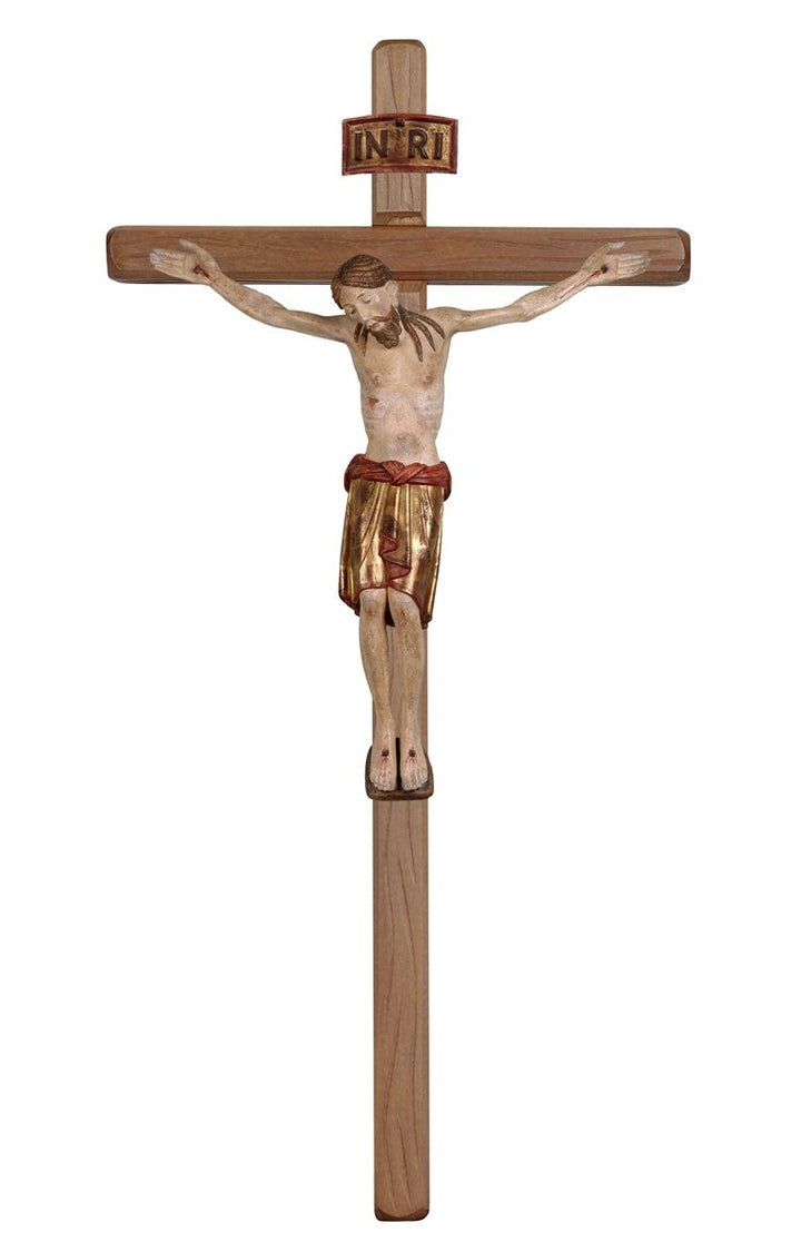 Corpus S.Damiano Cross Straight Beamed Stained