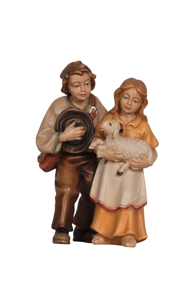 Kostner Nativity Scene Pair of Children Figurine