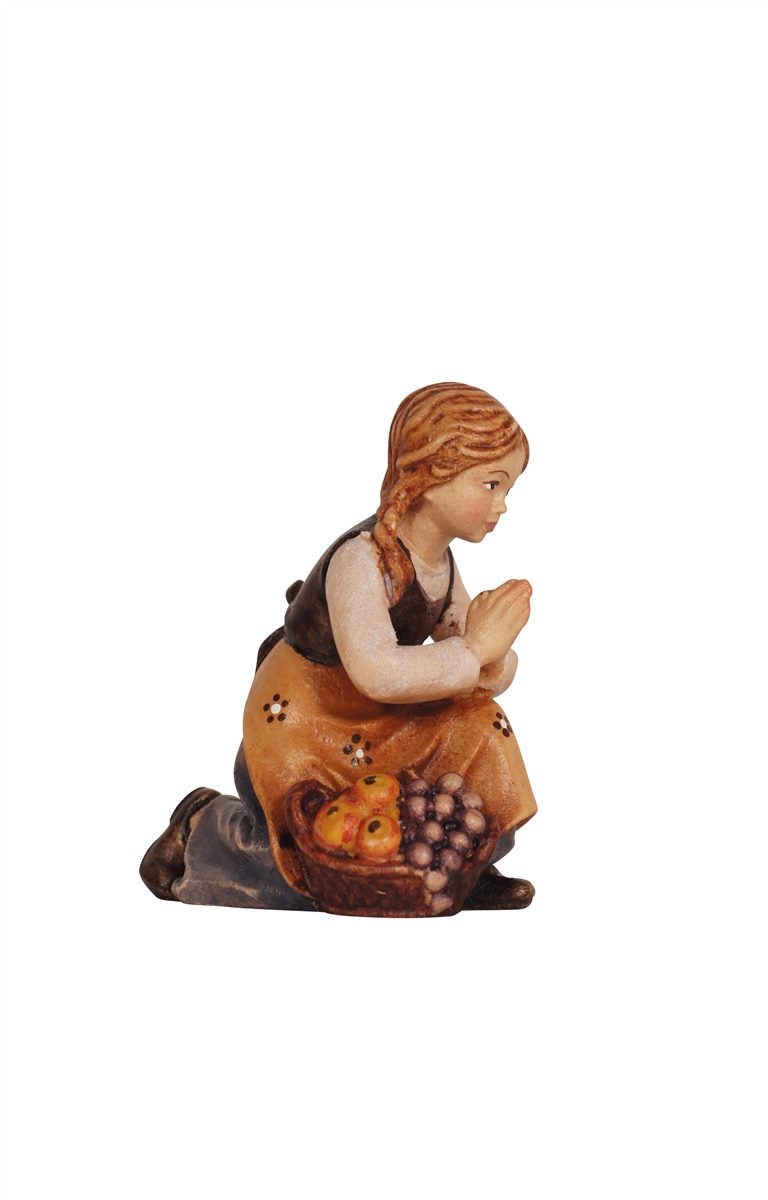 Kostner Nativity Scene kneeling Girl Figurine