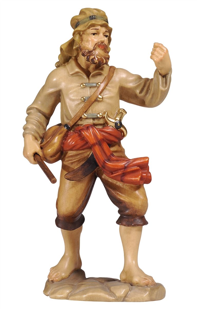 Kostner Nativity Scene Elephant Driver – Italian Wood Carvings