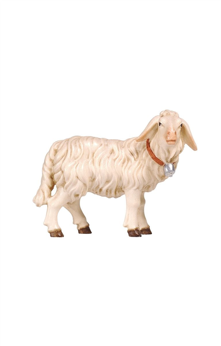 Kostner Nativity Scene Sheep standing with bell figurine