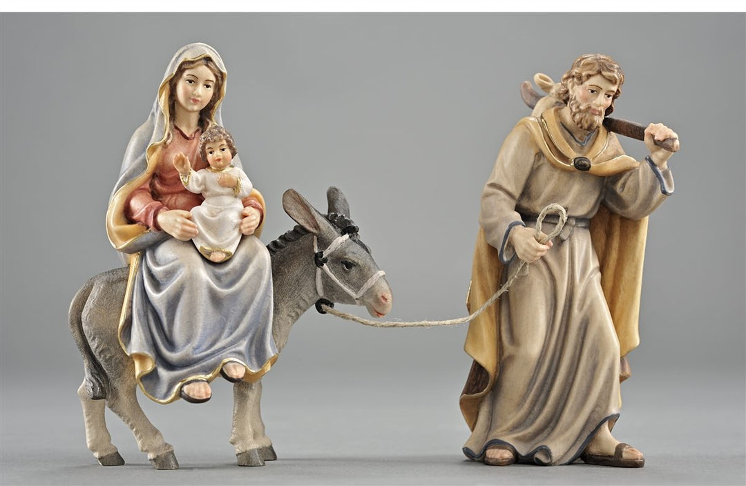 Kostner Nativity Scene The Flight into Egypt 5" Refurbished, One Available  and Ready to Ship