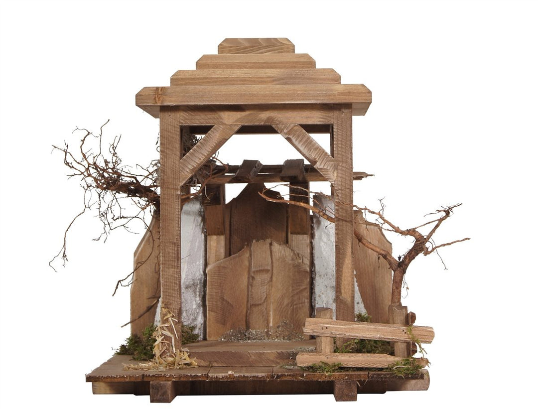 Lantern Holy Night Stable with and without Lighting