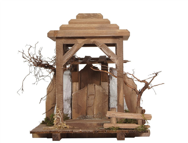 Lantern Holy Night Stable with and without Lighting
