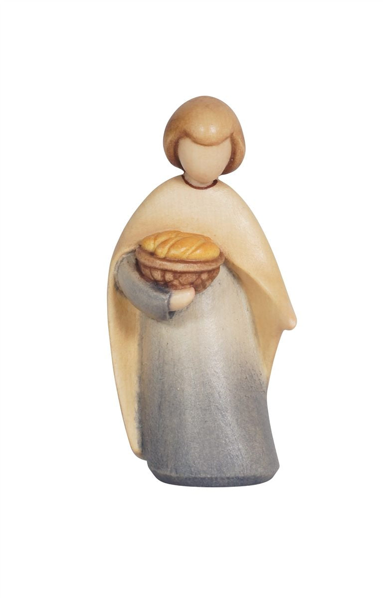 Leonardo Nativity Scene Boy with Bowl of Bread