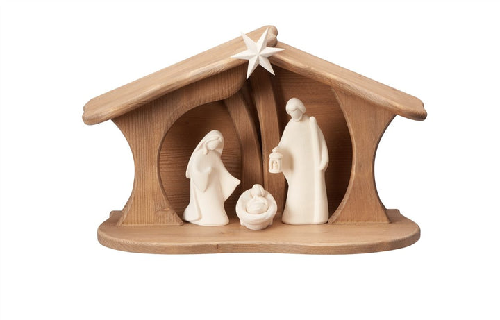 Leonardo Nativity Set Stable Luce for Holy Family 5 or 9 Piece Sets