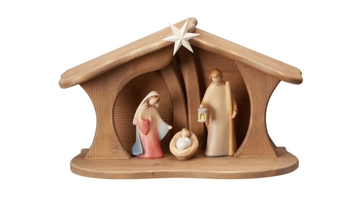 Leonardo Nativity Set Stable Luce for Holy Family 5 or 9 Piece Sets