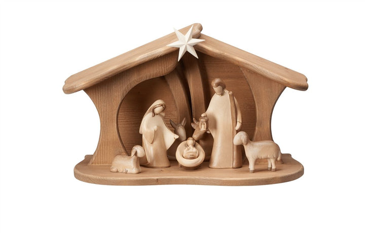 Leonardo Nativity Set Stable Luce for Holy Family 5 or 9 Piece Sets