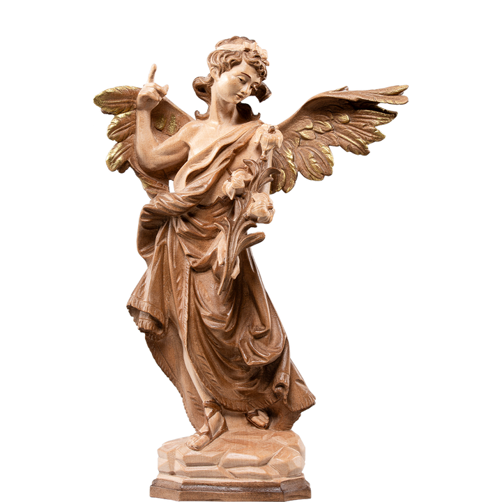 Saint Gabriel Archangel with Lily Figurine