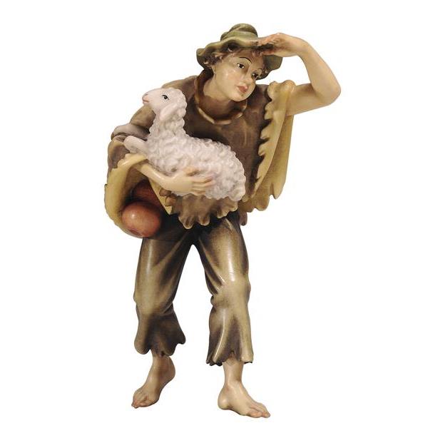 Kostner Nativity Scene Boy with Sheep in his arm