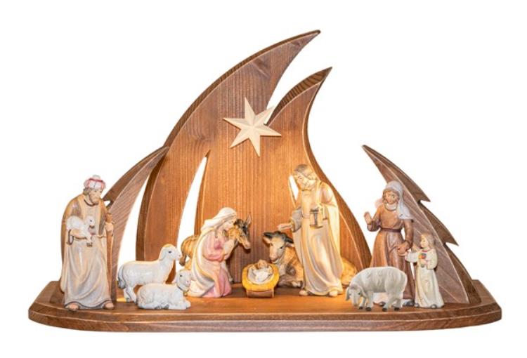 Advent Nativity sets - Stable Ambiente Design Available in Lighted or Unlighted Options