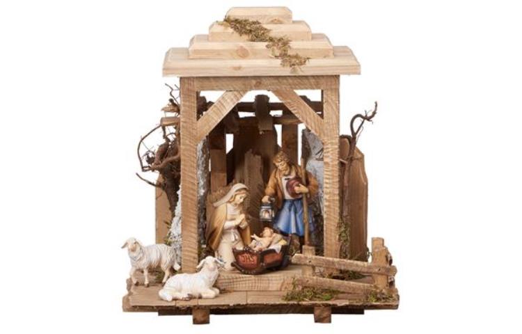 Heimatland Nativity sets - Lantern Holy Night 7 Piece Lighted or Without Light