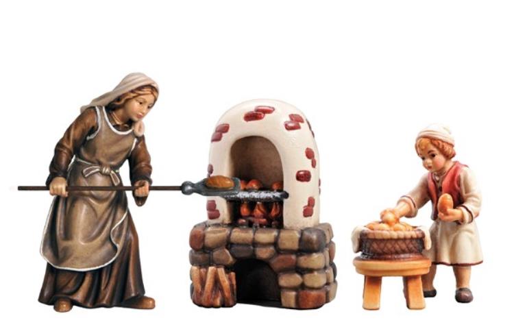 Kostner Nativity Scene Group For Baking Oven
