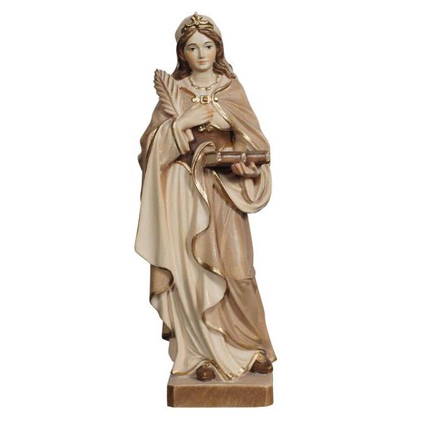 Saint Dorothy of Caesarea Wood Statue | Hand-Carved in Italy