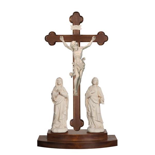 Leonardo Cross Standing Baroque Crucifixion group