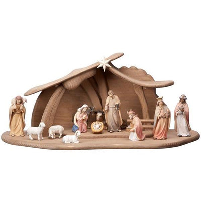 Advent Nativity sets - Stable for the Holy Family
