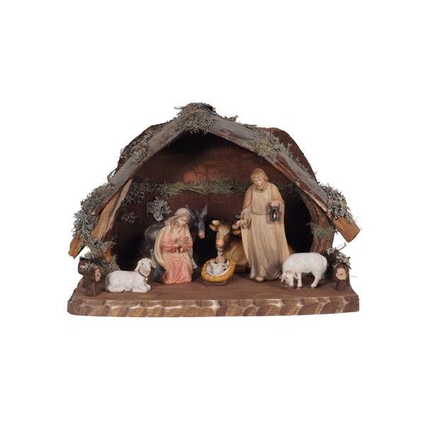 Advent Nativity sets - Stable for the Holy Family – Italian Wood