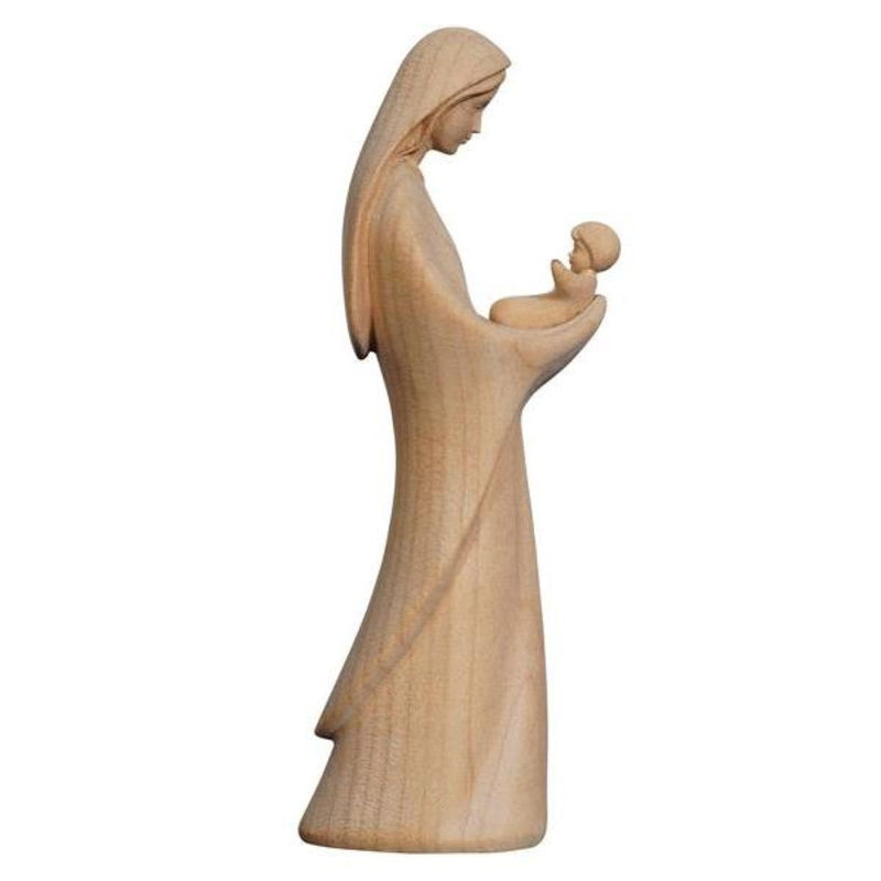 Our Lady of Protection cherry wood